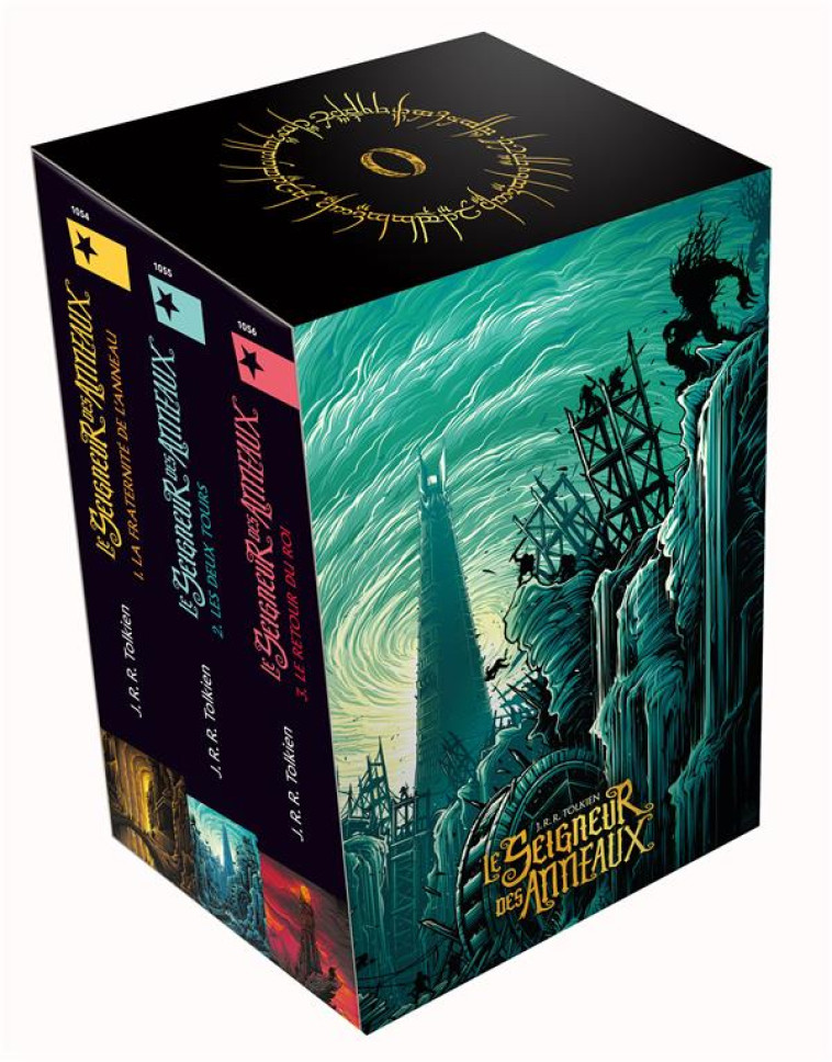 LE SEIGNEUR DES ANNEAUX  -  COFFRET T.1 A T.3 - TOLKIEN J. R. R. - GALLIMARD