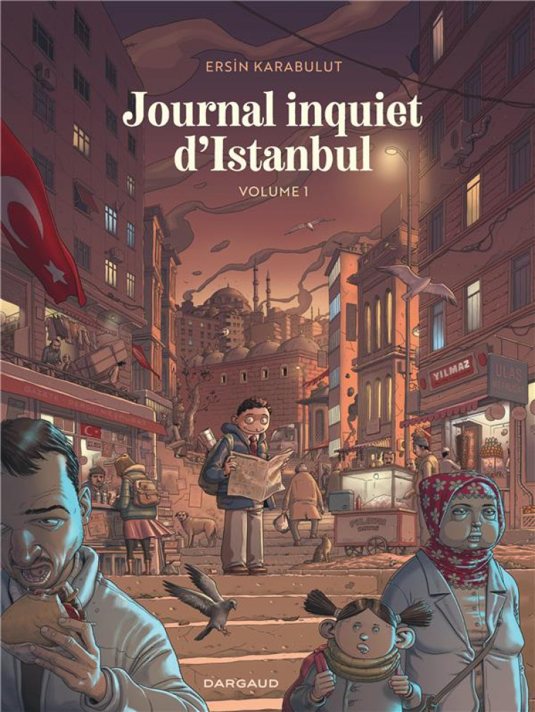 JOURNAL INQUIET D'ISTANBUL T.1 - KARABULUT ERSIN - DARGAUD