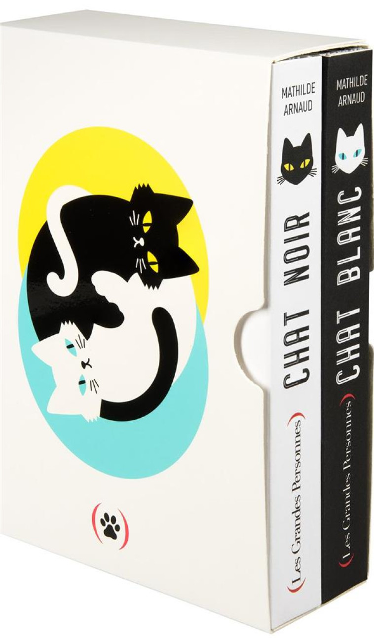 COFFRET CHAT NOIR #038; CHAT BLANC - ARNAUD MATHILDE - GRANDES PERSONN