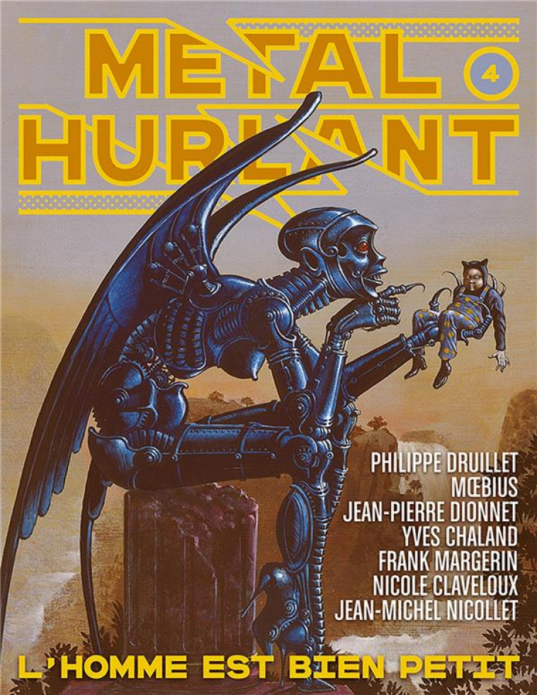 METAL HURLANT N.4  -  L'HOMME EST BIEN PETIT - BILAL/GAUCKLER/HE - NC