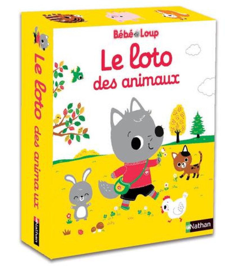 BEBE LOUP  -  LE LOTO DES ANIMAUX - HAYASHI EMIRI - NC