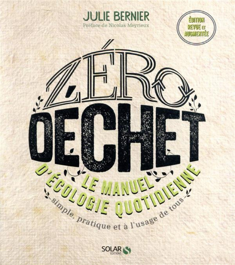 ZERO DECHET - BERNIER JULIE - SOLAR