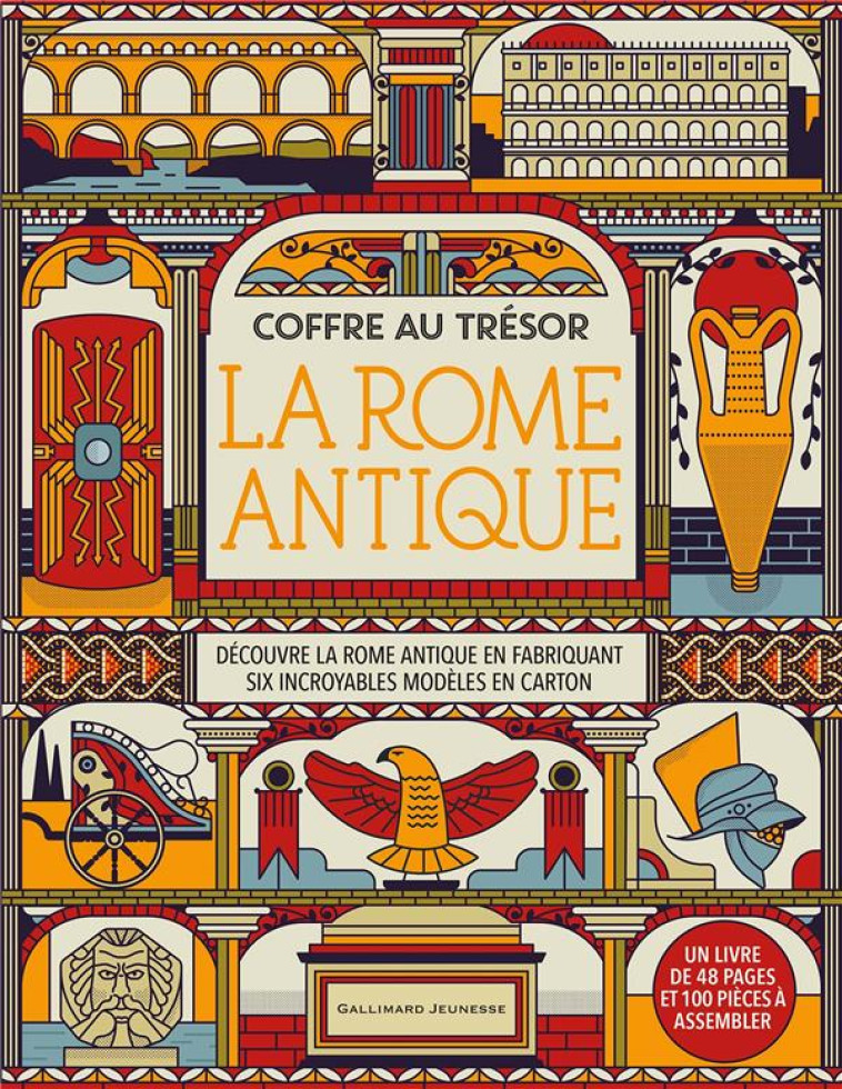 COFFRE AU TRESOR : LA ROME ANTIQUE - DICKMANN/MUTI - NC