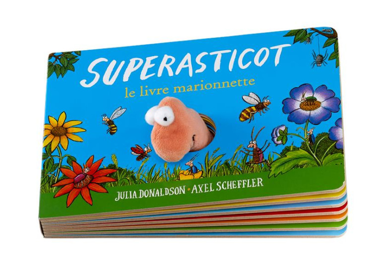 SUPERASTICOT : LE LIVRE MARIONNETTE - DONALDSON/SCHEFFLER - GALLIMARD