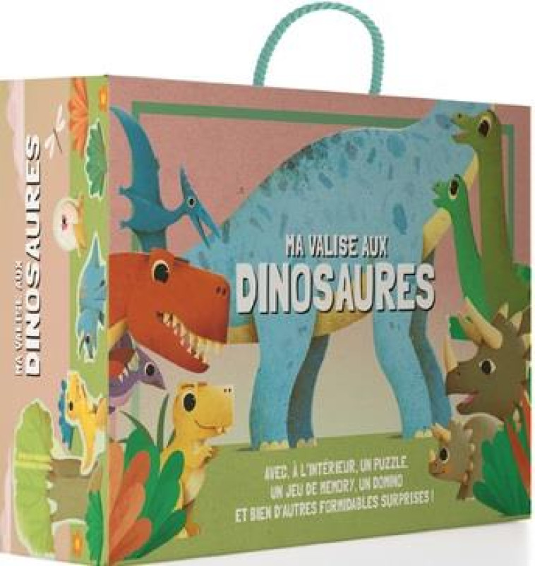 MA VALISE AUX DINOSAURES - GAZZOLA RONNY - NC