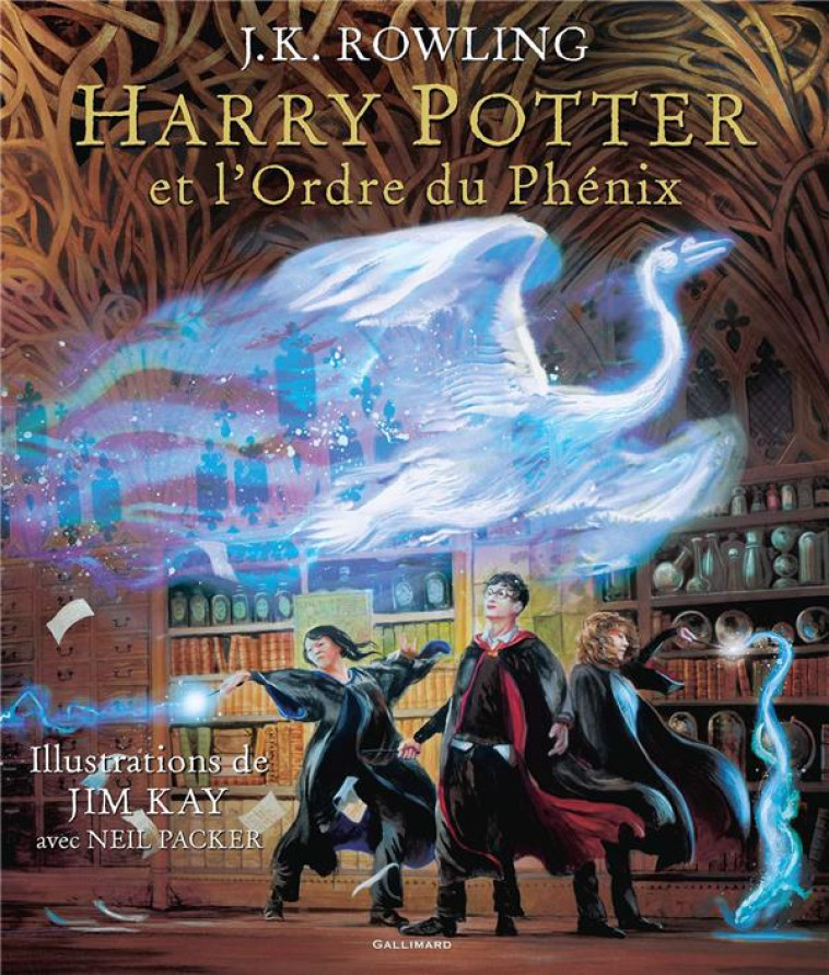 HARRY POTTER T.5 : HARRY POTTER ET L'ORDRE DU PHENIX - ROWLING/PACKER/KAY - GALLIMARD