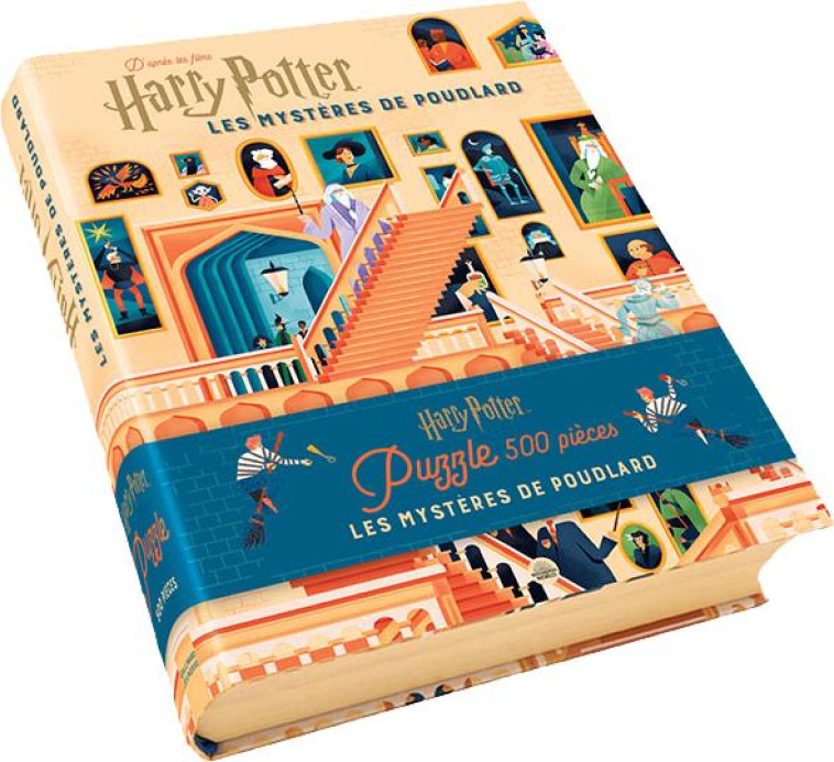 HARRY POTTER : LES MYSTERES DE POUDLARD  -  LIVRE ET PUZZLE - REVENSON JODY - NC