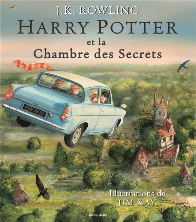 HARRY POTTER T.2 : HARRY POTTER ET LA CHAMBRE DES SECRETS - ROWLING/KAY - Gallimard-Jeunesse