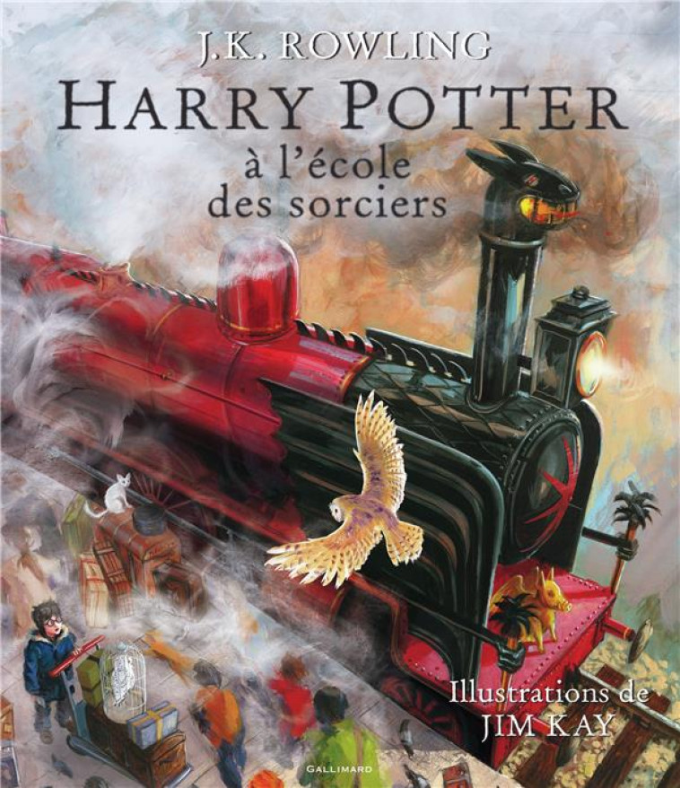 HARRY POTTER T.1 : HARRY POTTER A L'ECOLE DES SORCIERS - ROWLING/KAY - Gallimard-Jeunesse