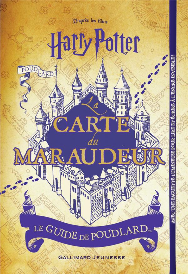 HARRY POTTER : LA CARTE DU MARAUDEUR - COLLECTIF/CANN - NC