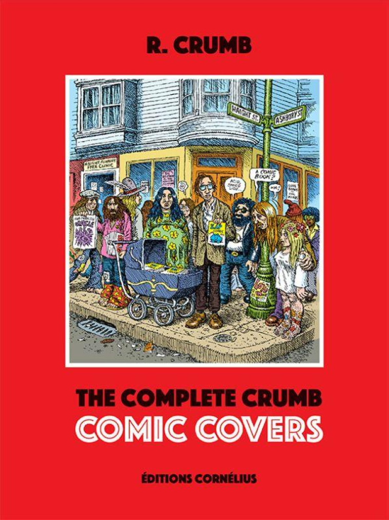 THE COMPLETE CRUMB COMICS COVER - CRUMB ROBERT - CORNELIUS