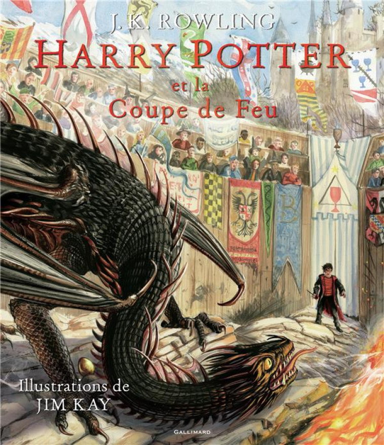 HARRY POTTER T.4 : HARRY POTTER ET LA COUPE DE FEU - ROWLING/KAY - GALLIMARD