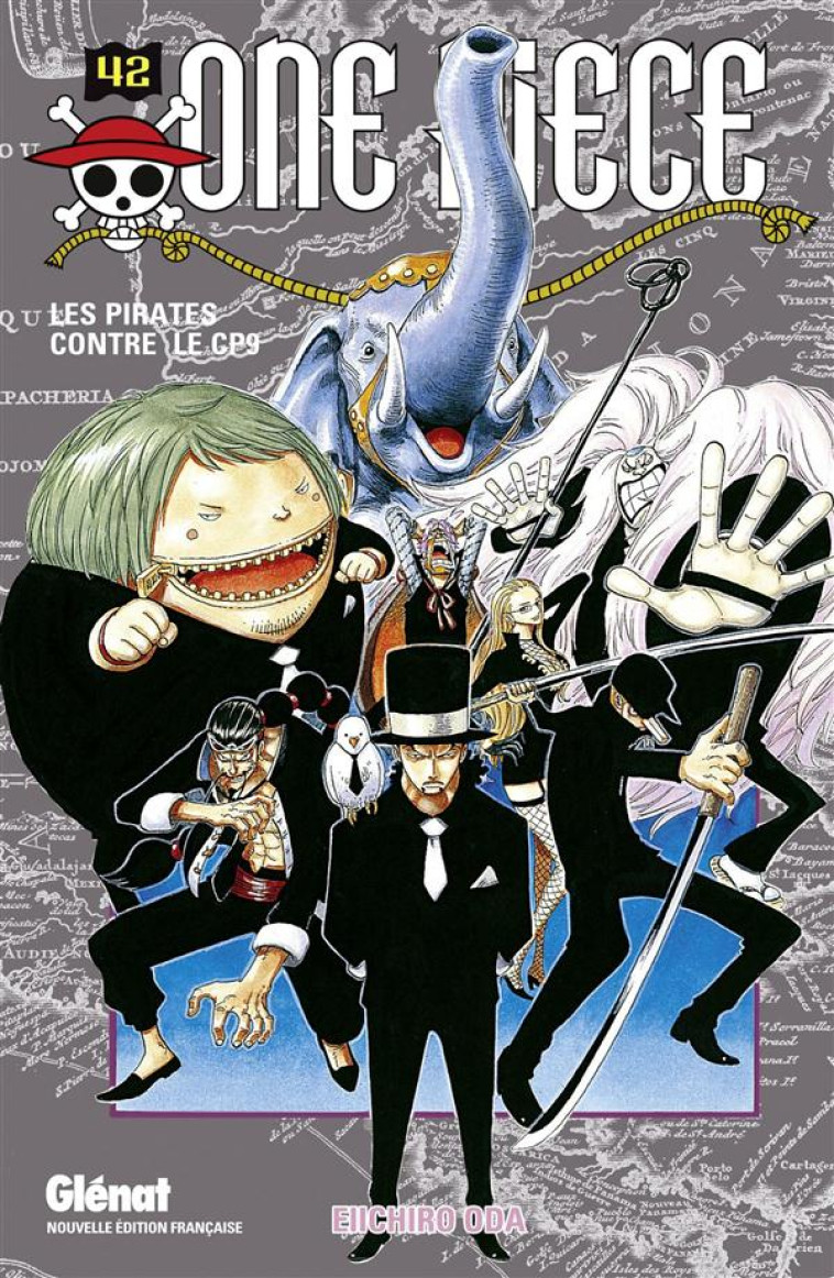 ONE PIECE - EDITION ORIGINALE T.42  -  LES PIRATES CONTRE LE CP9 - ODA EIICHIRO - Glénat