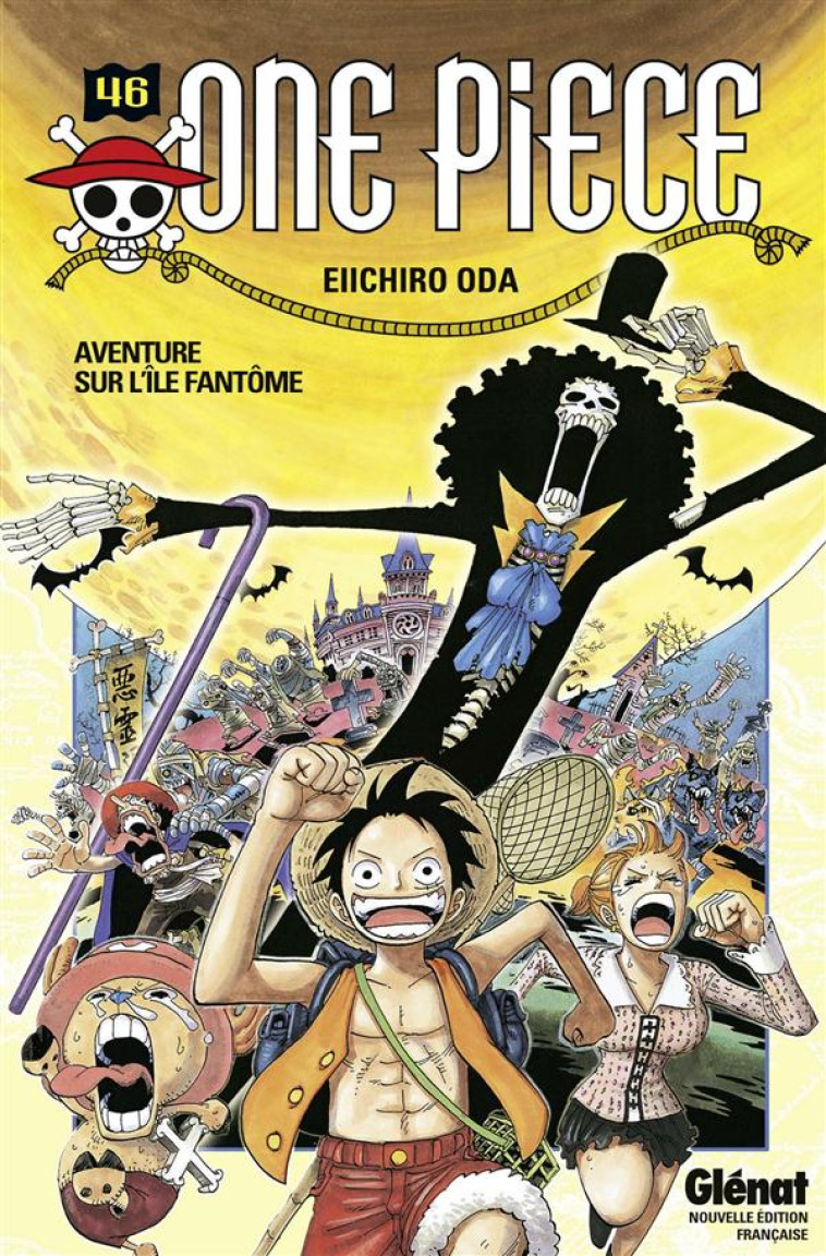 ONE PIECE - EDITION ORIGINALE T.46  -  AVENTURE SUR L'ILE FANTOME - ODA EIICHIRO - Glénat