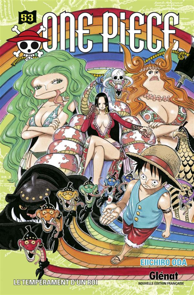 ONE PIECE - EDITION ORIGINALE T.53  -  LE TEMPERAMENT D'UN ROI - ODA EIICHIRO - Glénat