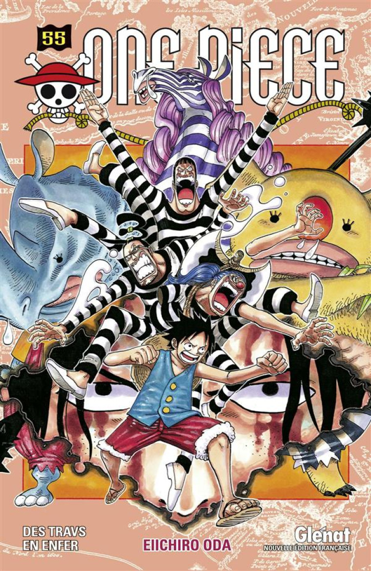 ONE PIECE - EDITION ORIGINALE T.55  -  DES TRAVS EN ENFER - ODA EIICHIRO - Glénat