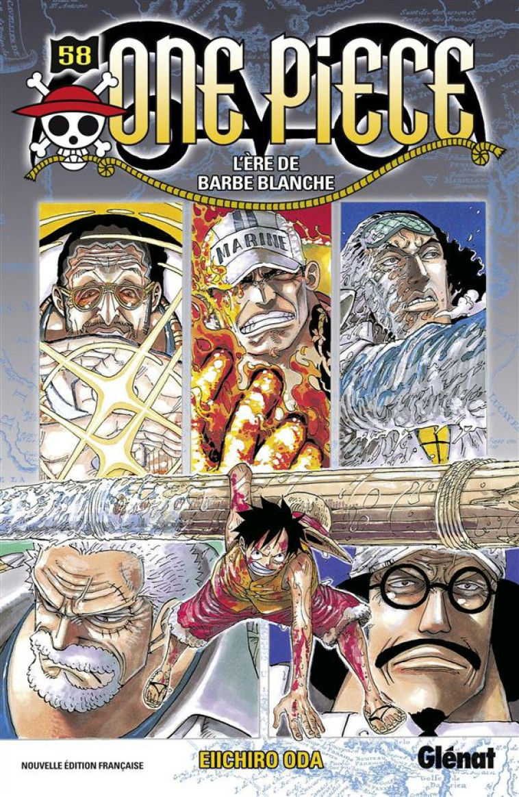 ONE PIECE - EDITION ORIGINALE T.58  -  L'ERE DE BARBE BLANCHE - ODA EIICHIRO - Glénat