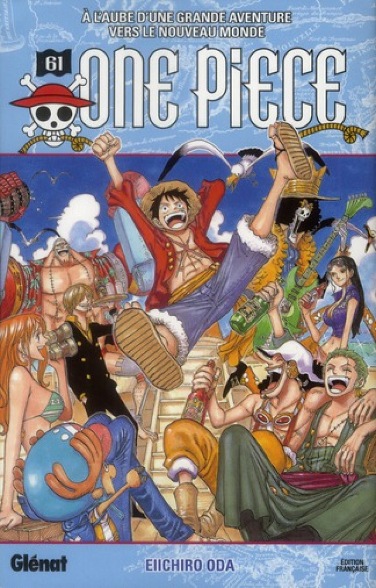 ONE PIECE - EDITION ORIGINALE T.61  -  A L'AUBE D'UNE GRANDE AVENTURE VERS LE NOUVEAU MONDE - ODA EIICHIRO - Glénat