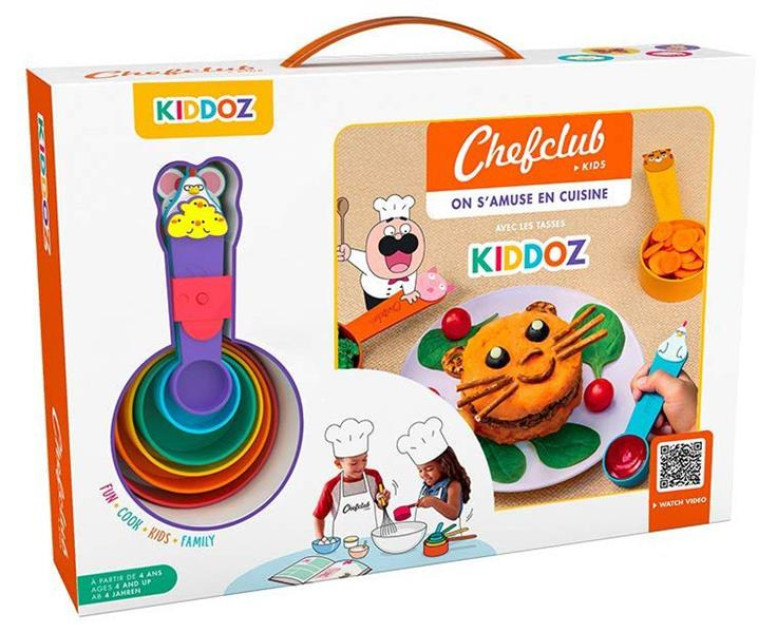 COFFRET CHEFCLUB KIDS : ON S'AMUSE EN CUISINE AVEC LES TASSES CHEFCLUB - CHEFCLUB - DU LUMIGNON