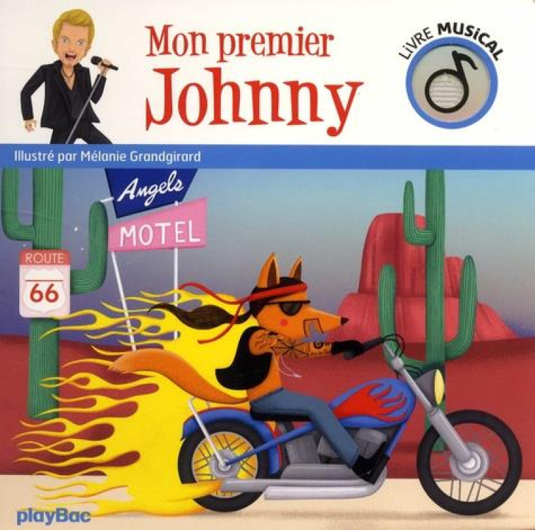 LIVRE MUSICAL - MON PREMIER JOHNNY - AUDIO - GRANDGIRARD MELANIE - PRISMA