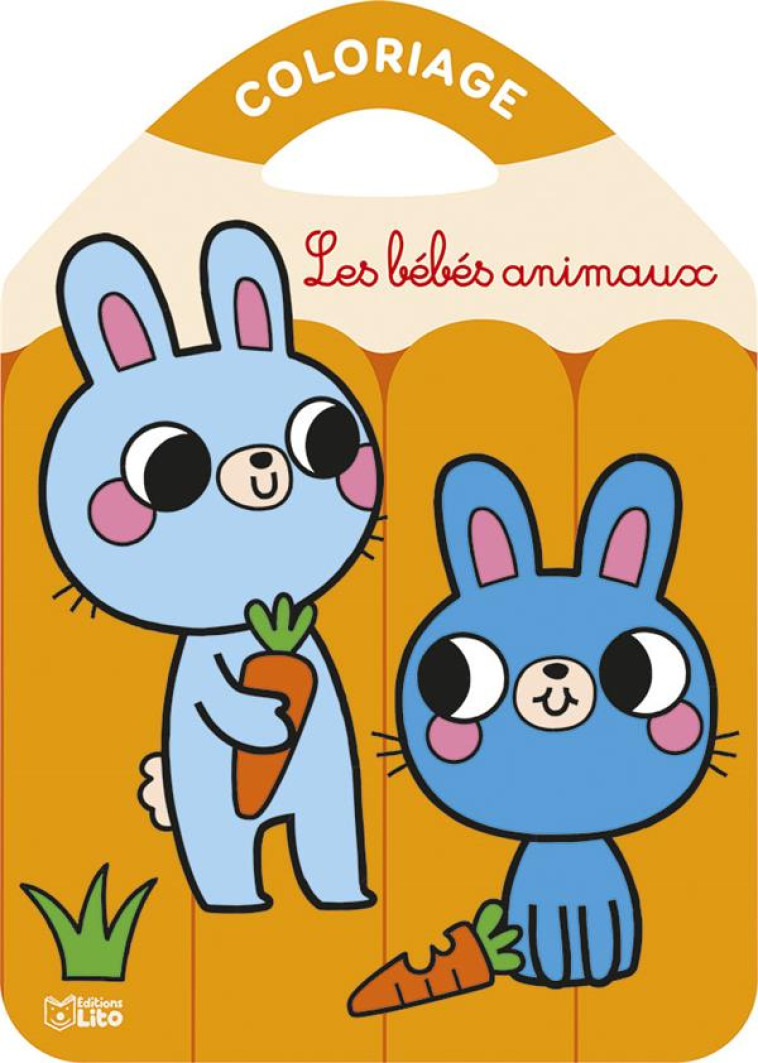 COLORIAGE LES BEBES ANIMAUX - XXX - LITO