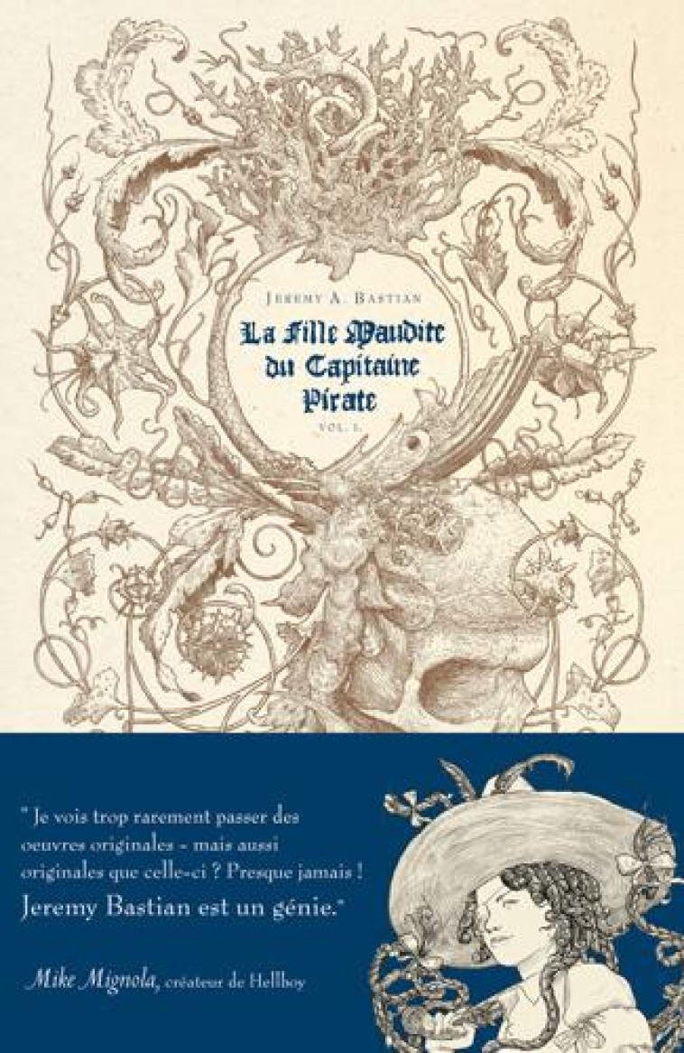 LA FILLE MAUDITE DU CAPITAINE PIRATE T.1 - A.BASTIAN JEREMY - Ed. de la Cerise