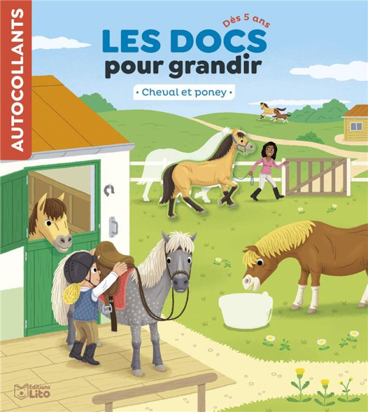 DOCS POUR GRANDIR CHEVAL PONEY - XXX - LITO