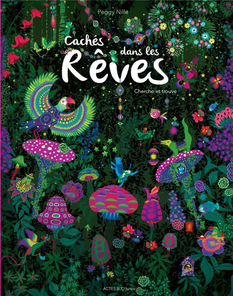 CACHES DANS LES REVES : CHERCHE ET TROUVE - NILLE PEGGY - ACTES SUD