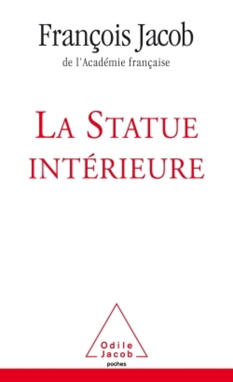 LA STATUE INTERIEURE - François Jacob - JACOB