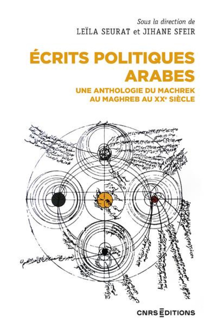 ECRITS POLITIQUES ARABES - UNE ANTHOLOGIE DU MACHREK AU MAGHREB AU XXE SIECLE - SEURAT/SFEIR - CNRS