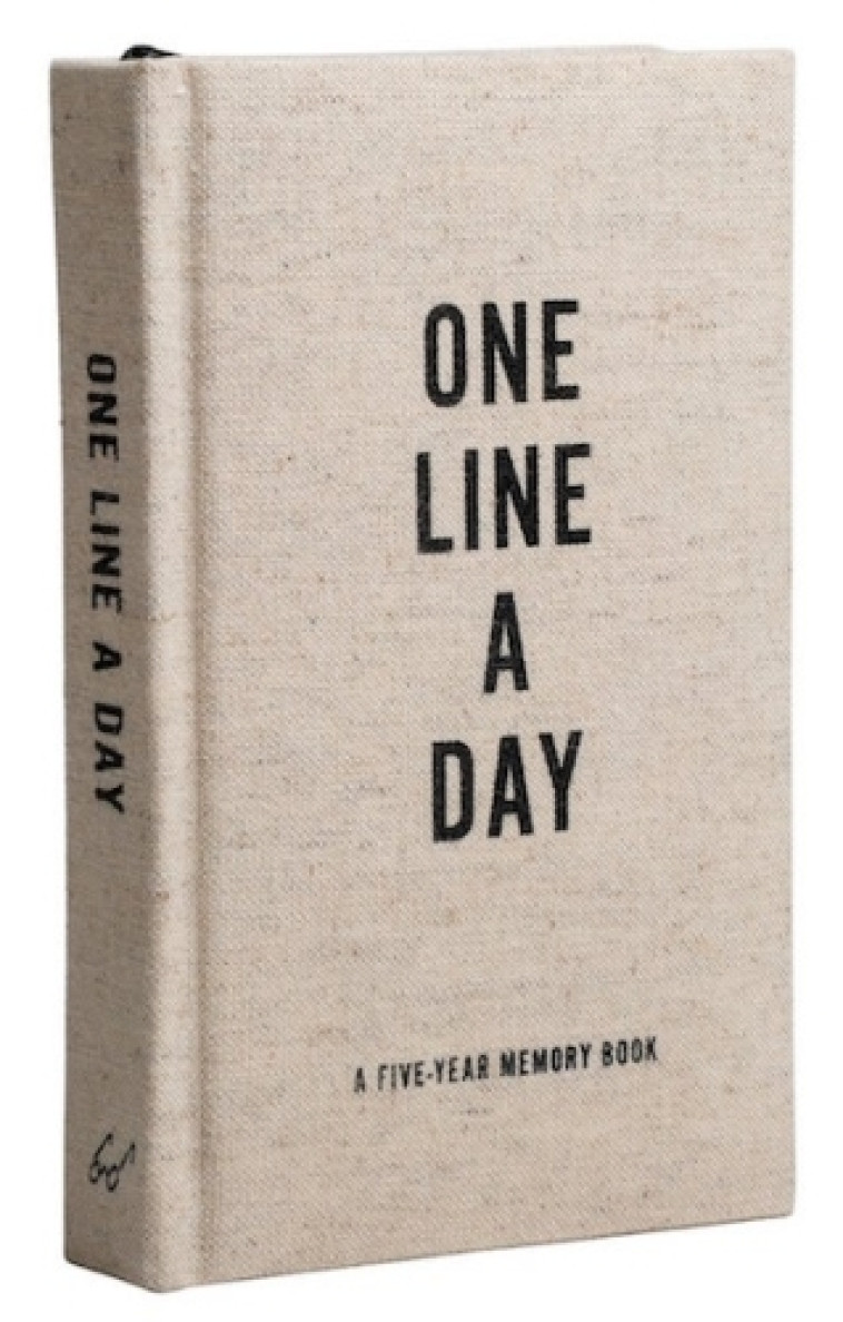 ONE LINE A DAY MEMORY BOOK -  Collectif - CHRONICLE