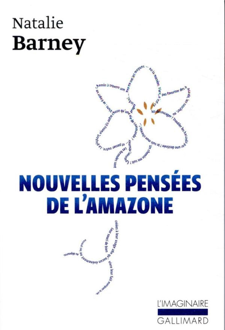 NOUVELLES PENSEES DE L'AMAZONE - CLIFFORD BARNEY, NATALIE - GALLIMARD