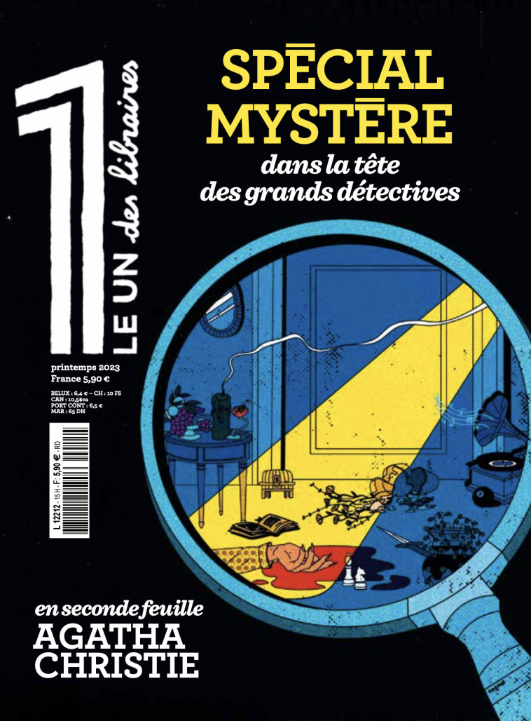 LE 1 DES LIBRAIRES - SPECIAL MYSTERE - DANS LA TETE DES GRANDS DETECTIVES -  BISSON JULIEN - LE UN