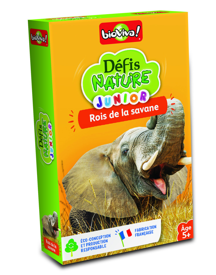 DEFIS NATURE JUNIOR - ROIS DE LA SAVANE -  BIOVIVA - BIOVIVA