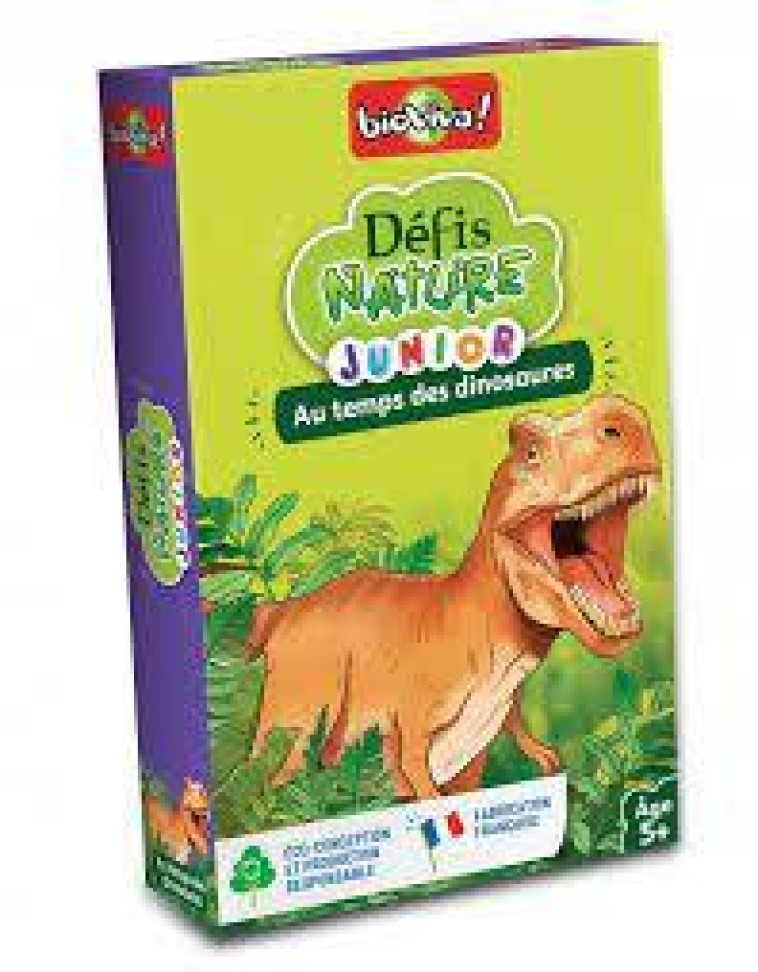 DEFIS NATURE JUNIOR - DINOSAURES - BIOVIVA - NC