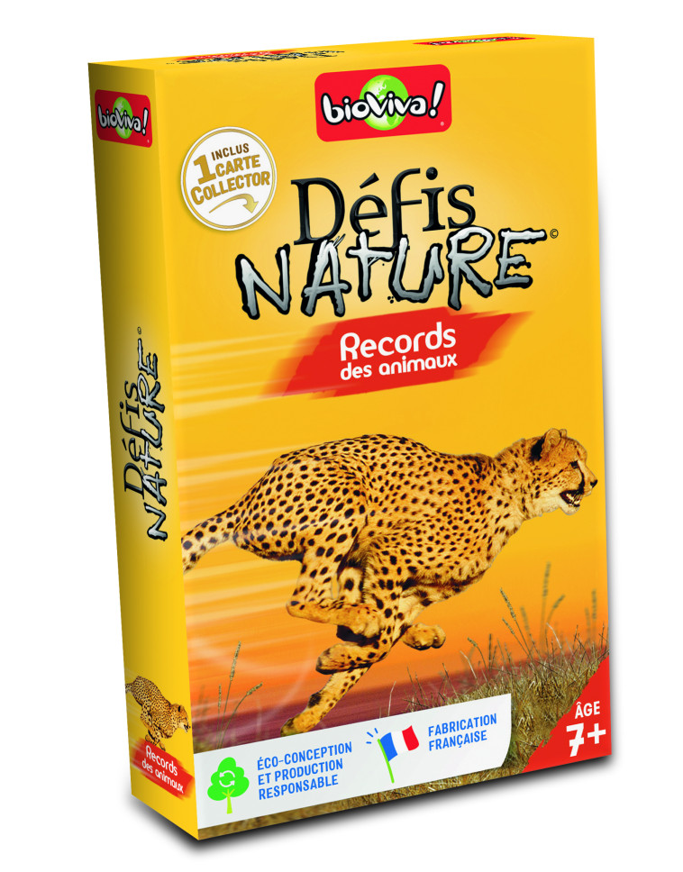 DEFIS NATURE - RECORDS DES ANIMAUX (7+) -  BIOVIVA - BIOVIVA