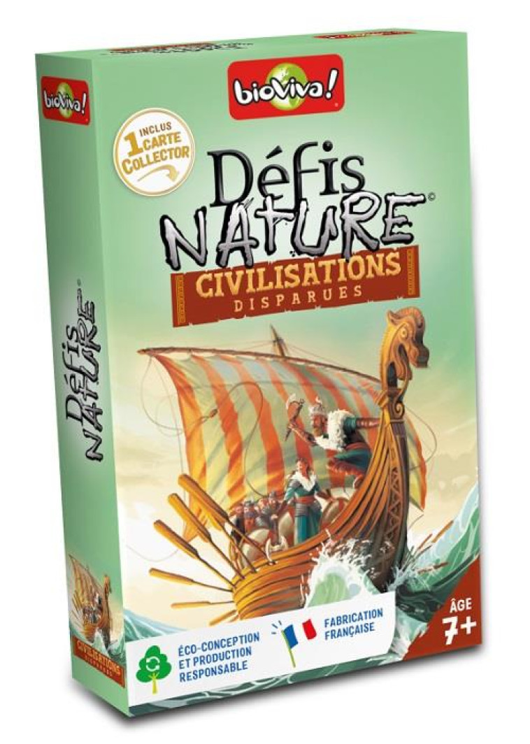 DEFIS NATURE - CIVILISATIONS DISPARUES - BIOVIVA - NC