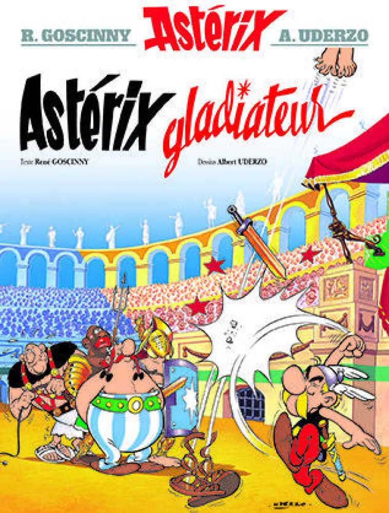 ASTERIX - T04 - ASTERIX - ASTERIX GLADIATEUR - GOSCINNY/UDERZO - HACHETTE