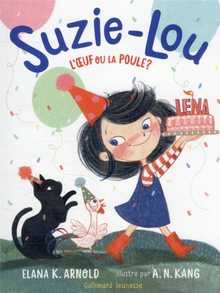 SUZIE-LOU - T02 - L-OEUF OU LA POULE ? - ARNOLD/KANG - GALLIMARD