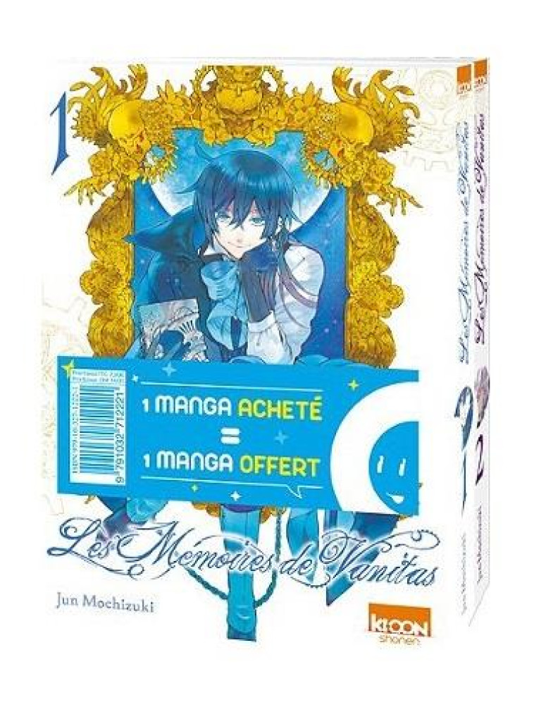 PACK OFFRE DECOUVERTE LES MEMOIRES DE VANITAS T01 & T02 - MOCHIZUKI JUN - KI-OON