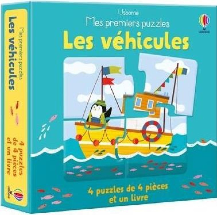 LES VEHICULES - MES PREMIERS PUZZLES - OLDHAM/LAMONT/FERRO - NC