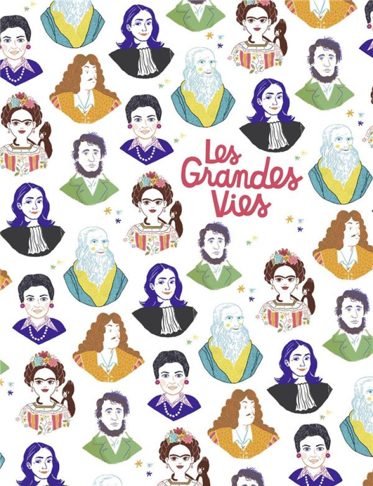 COFFRET LES GRANDES VIES (6 TITRES) - SIMONE VEIL - MOLIERE - GISELE HALIMI - FRIDA KAHLO - HENRY DA - COLLECTIF - GALLIMARD