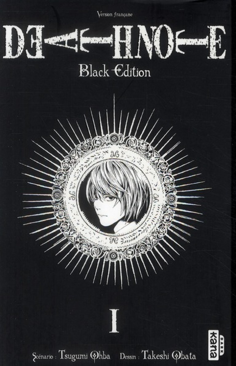 DEATH NOTE - BLACK EDITION - TOME 1 - OHBA TSUGUMI/OBATA TAKESHI - DARGAUD