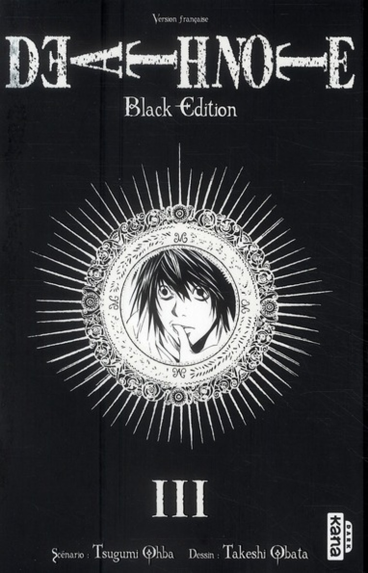 DEATH NOTE - BLACK EDITION - TOME 3 - OHBA TSUGUMI/OBATA TAKESHI - DARGAUD