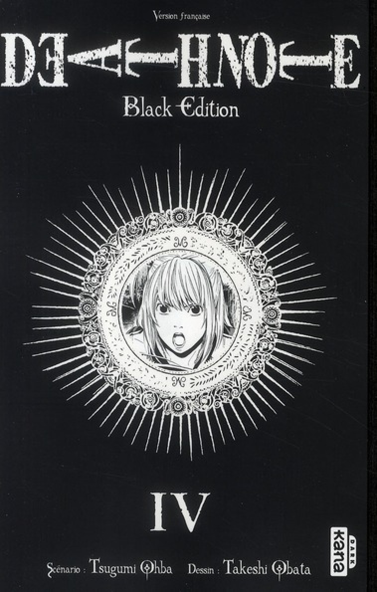 DEATH NOTE - BLACK EDITION - TOME 4 - OHBA TSUGUMI/OBATA TAKESHI - DARGAUD