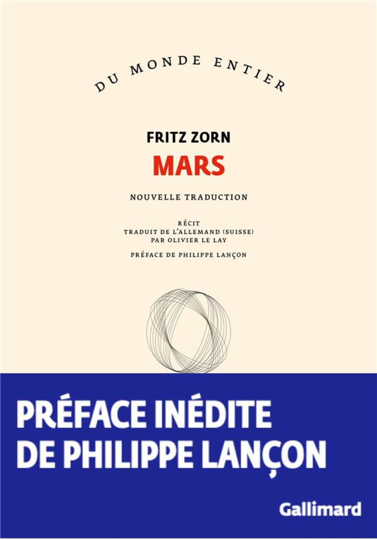 MARS - ZORN/LANCON - GALLIMARD