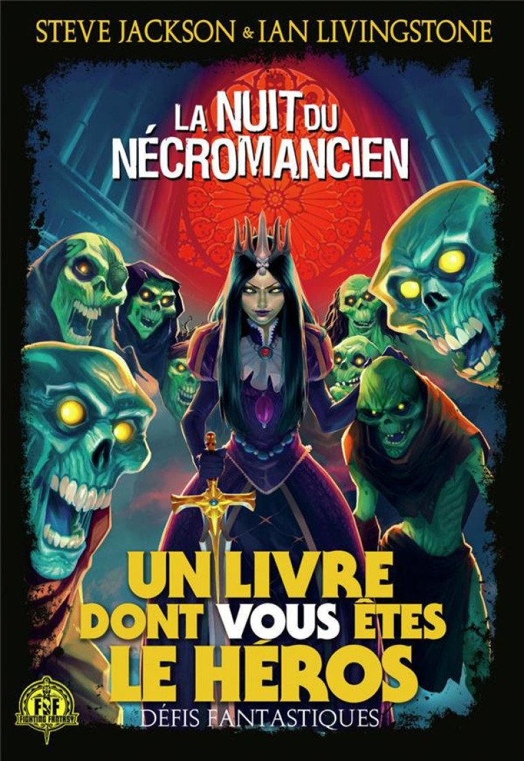 DEFIS FANTASTIQUES - T20 - LA NUIT DU NECROMANCIEN - JACKSON/LIVINGSTONE - GALLIMARD