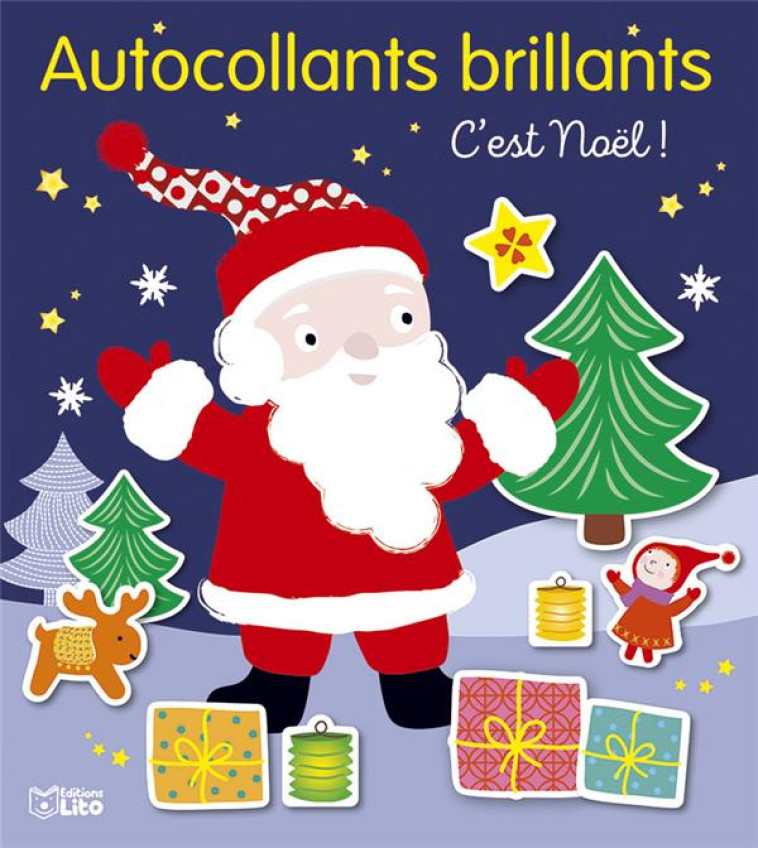 AUTOCOLLANTS BRILL. C-EST NOEL - XXX - LITO