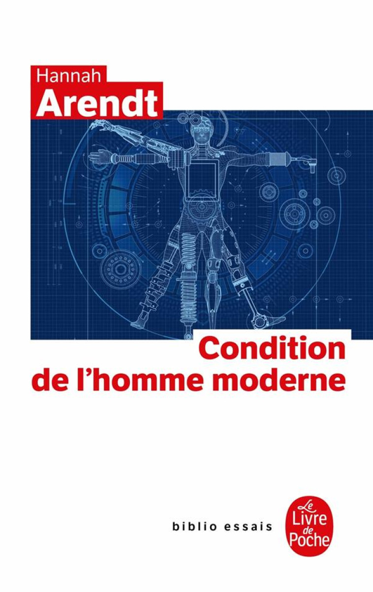 CONDITION DE L'HOMME MODERNE - ARENDT, HANNAH - LGF/Livre de Poche