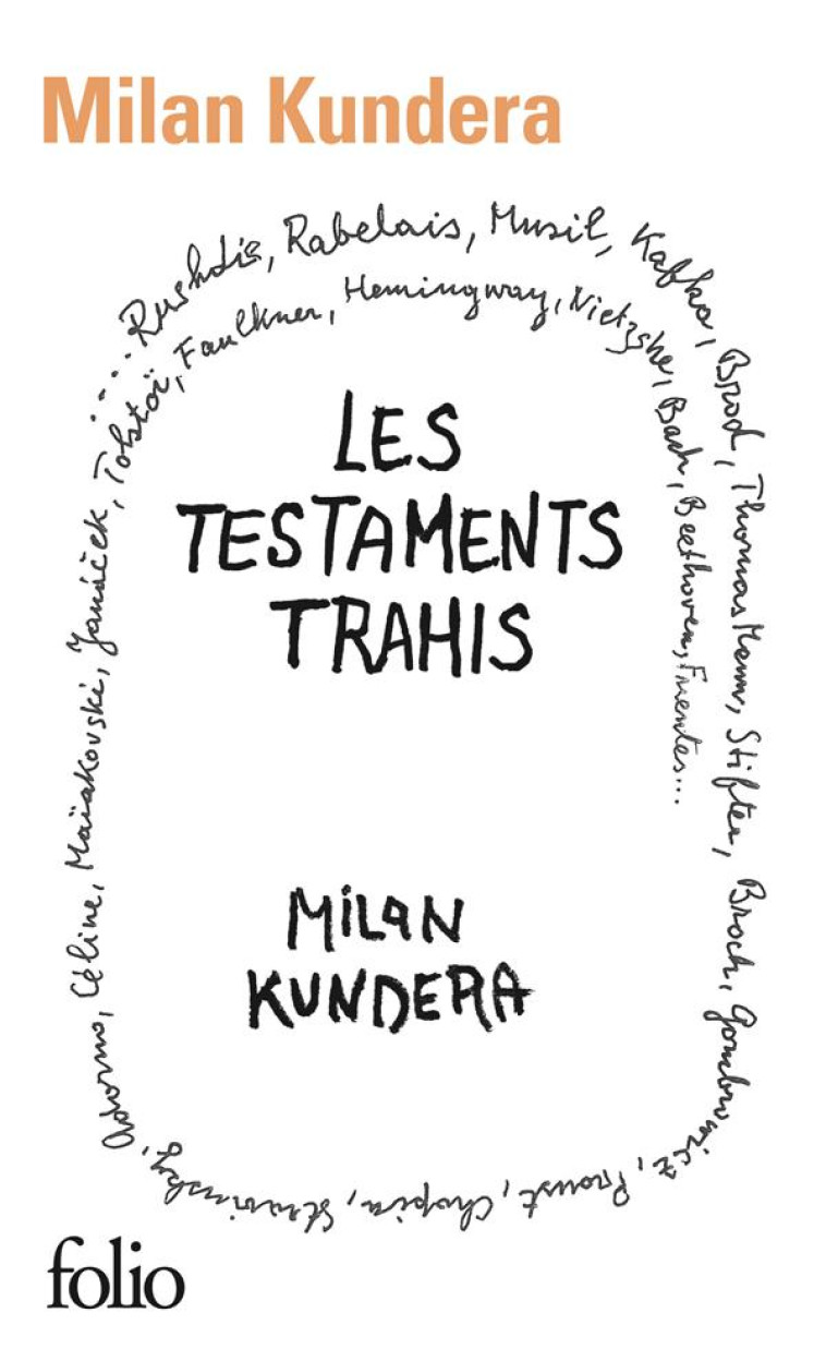 LES TESTAMENTS TRAHIS - KUNDERA MILAN - GALLIMARD